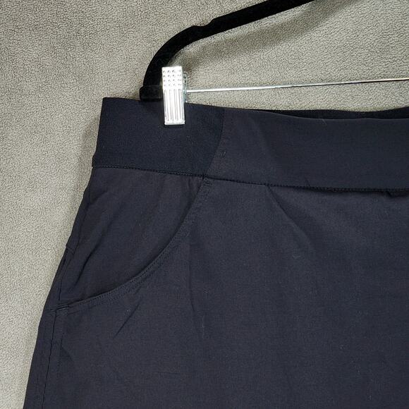 Columbia Omni Shield Skirt sz 1X Women Nylon Black Pocket Tennis Pickleball Golf - Picture 9 of 10